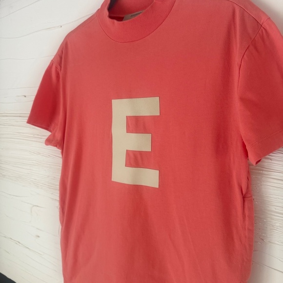 Essentials Kids Coral T-Shirt Dress | Size 6/7 - Picture 4 of 10